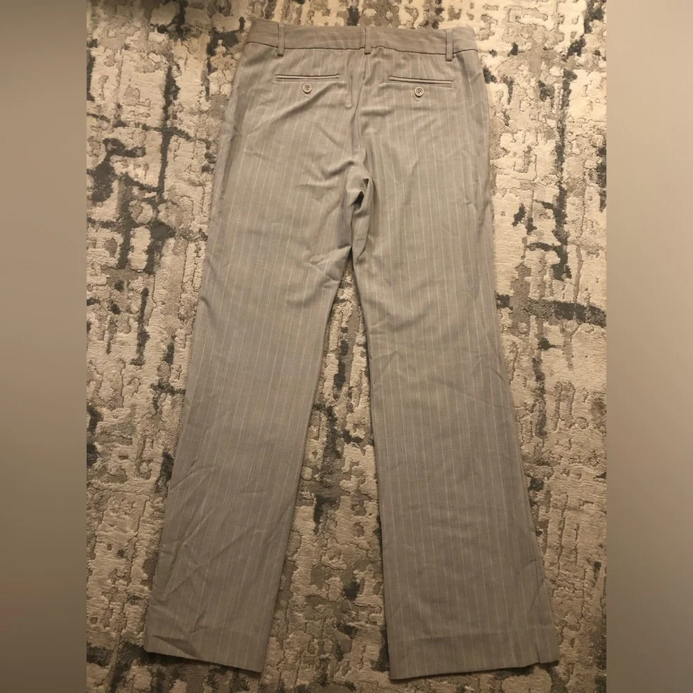 Body By Victoria Fit Dress Pants Christie Fit Flare Pink Grey Women’s 8 (28x30) - Picture 12 of 12